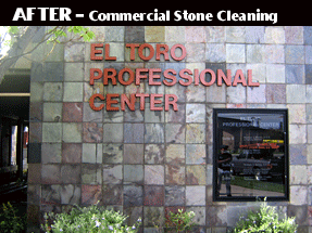 Commercial Stone Pressure Washing - After