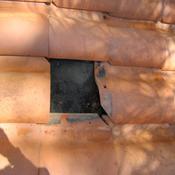 Roof Repair Tile Replacement