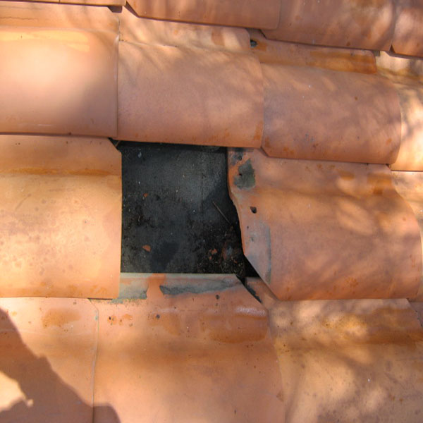 Roof Repair Tile Replacement
