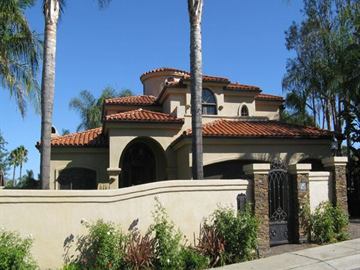 After roof cleaning photo showing refreshed home exterior